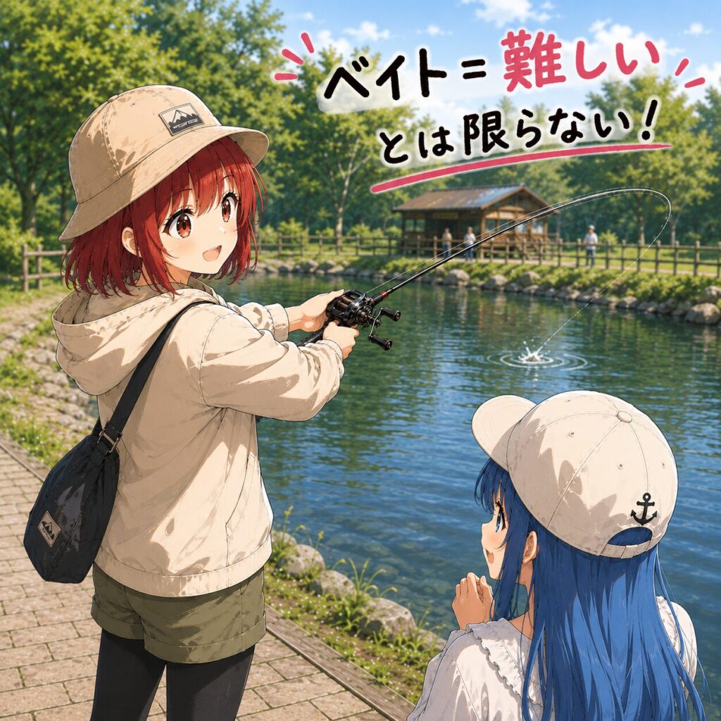 初心者がベイトリールを使ったって問題ないの説明画像