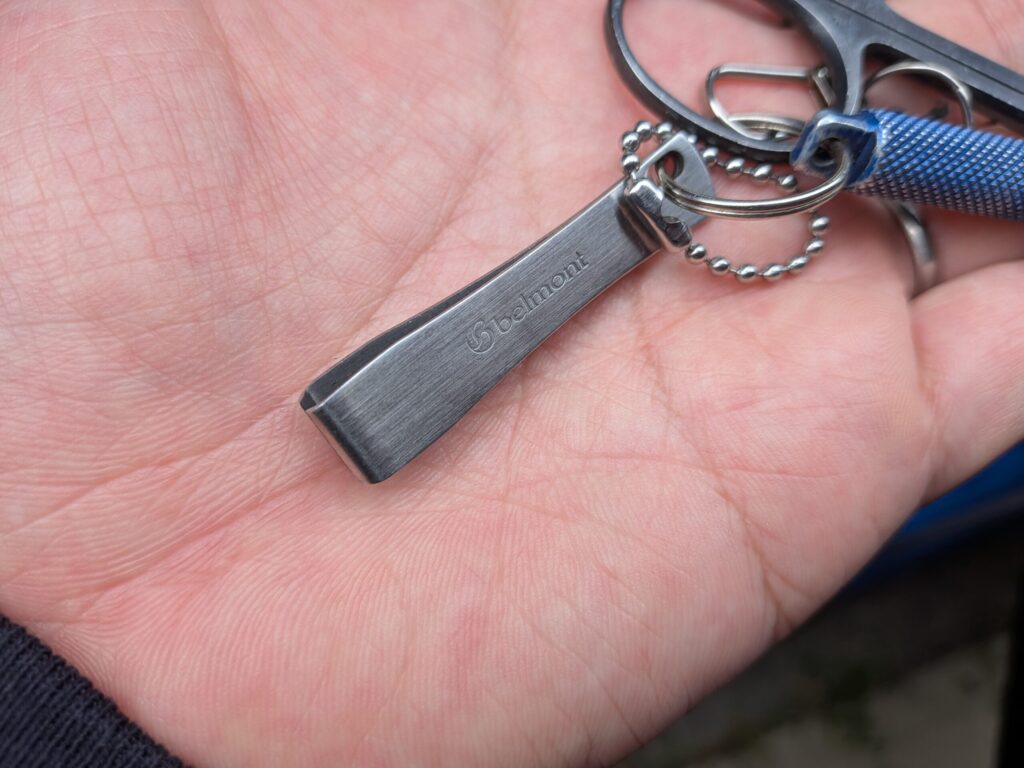 実際にブラックバス管理釣り場で使用しているラインカッター。